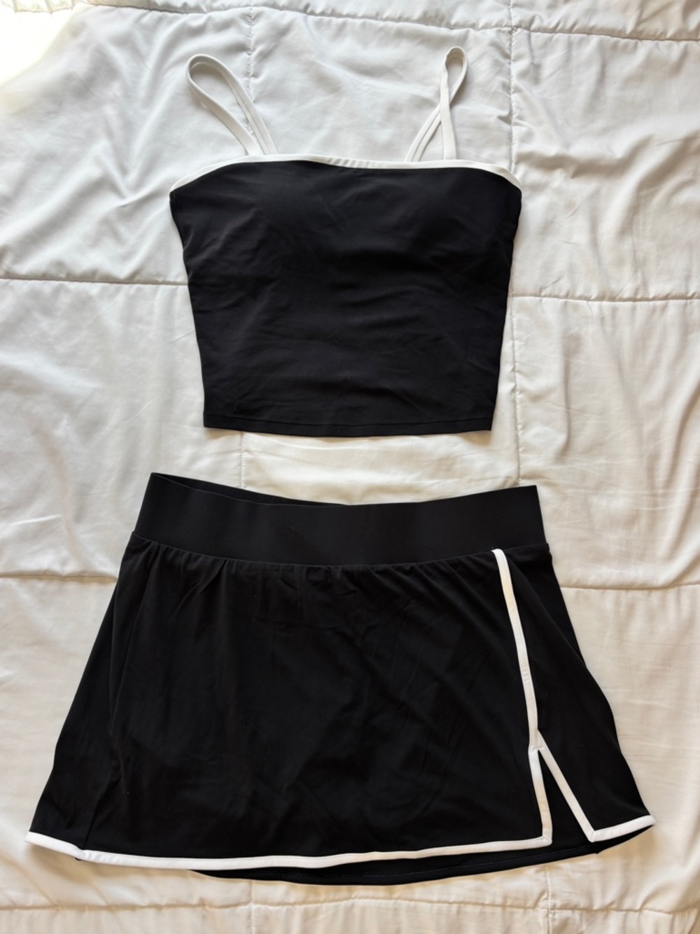Target Black and White Skort